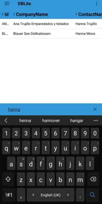 DBLite android App screenshot 4